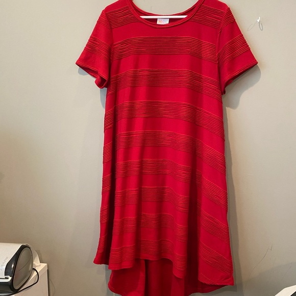 LuLaRoe Dresses & Skirts - Lularoe Carly dress size Large